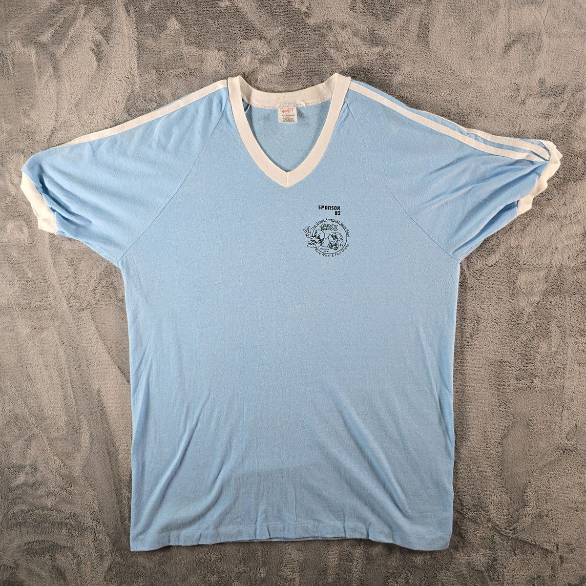Vintage 1982 Sport-T Great American Duck Race Deming New Mexico T-Shirt (XL)