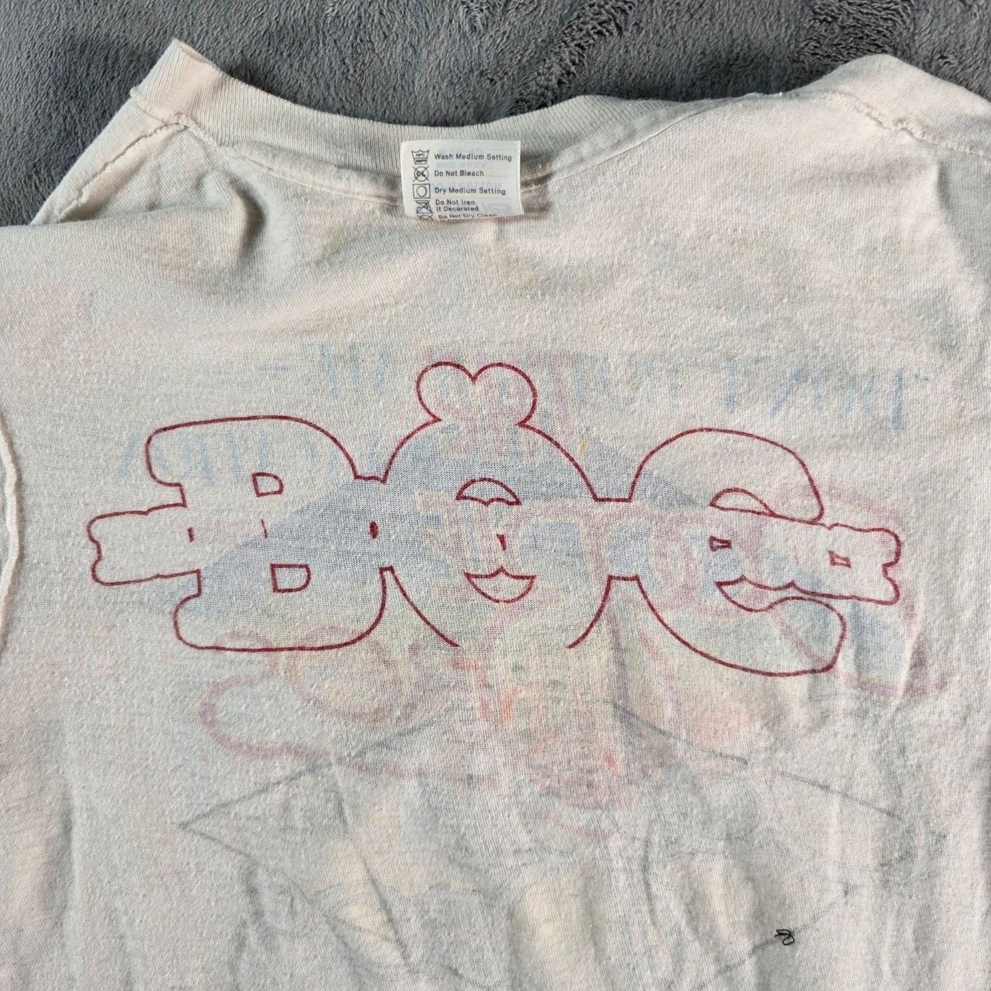 Vintage 1980s Go-Gos Vacation/Doobie Bros. Farewell Tour Test Print T-Shirt (S)