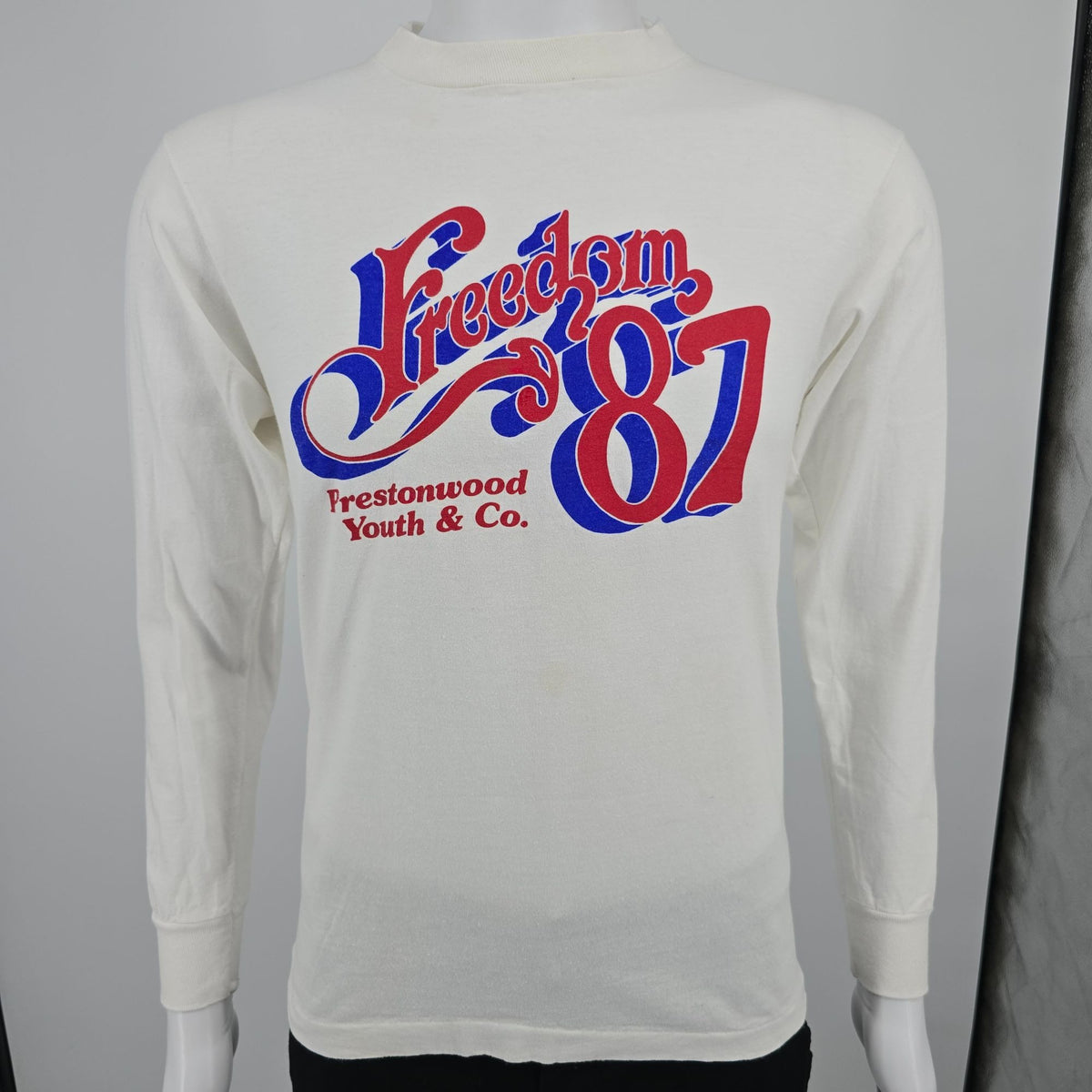 Vintage 1980s Freedom 87 Prestonwood Yourh & Co Long Sleeve T-Shirt (S)