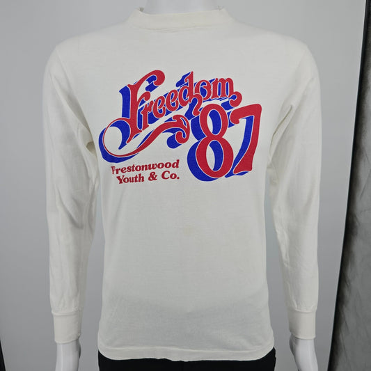 Vintage 1980s Freedom 87 Prestonwood Yourh & Co Long Sleeve T-Shirt (S)