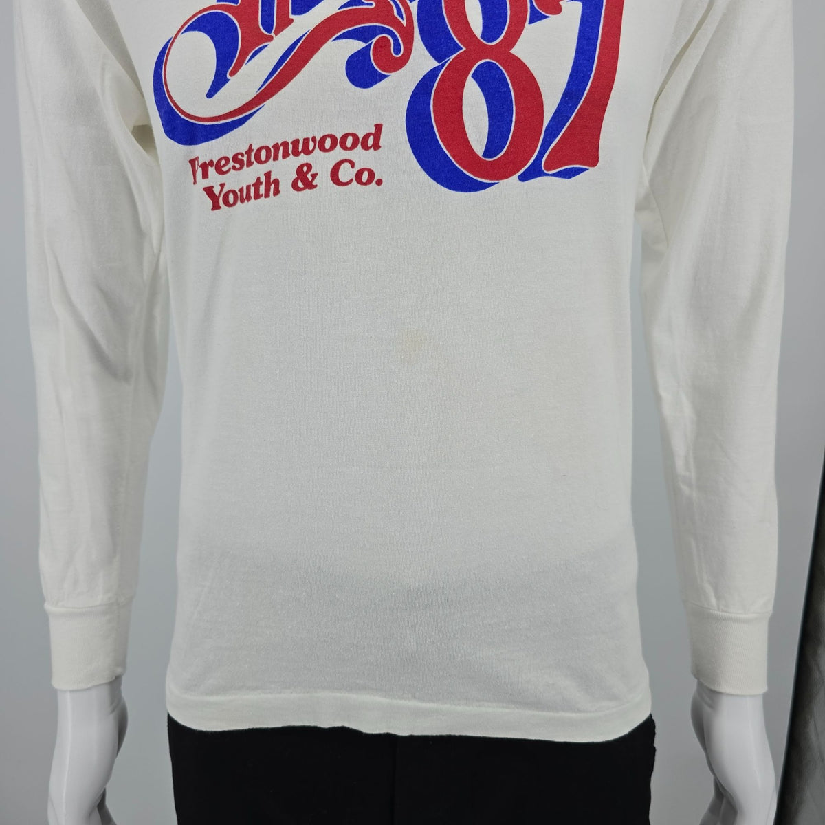 Vintage 1980s Freedom 87 Prestonwood Yourh & Co Long Sleeve T-Shirt (S)