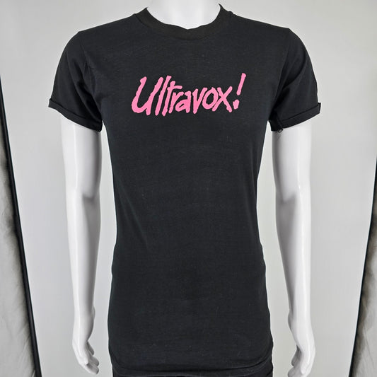 Vintage 1970s Ultravox "I Want To Be A Machine" 1977 Album Promo T-Shirt (S)