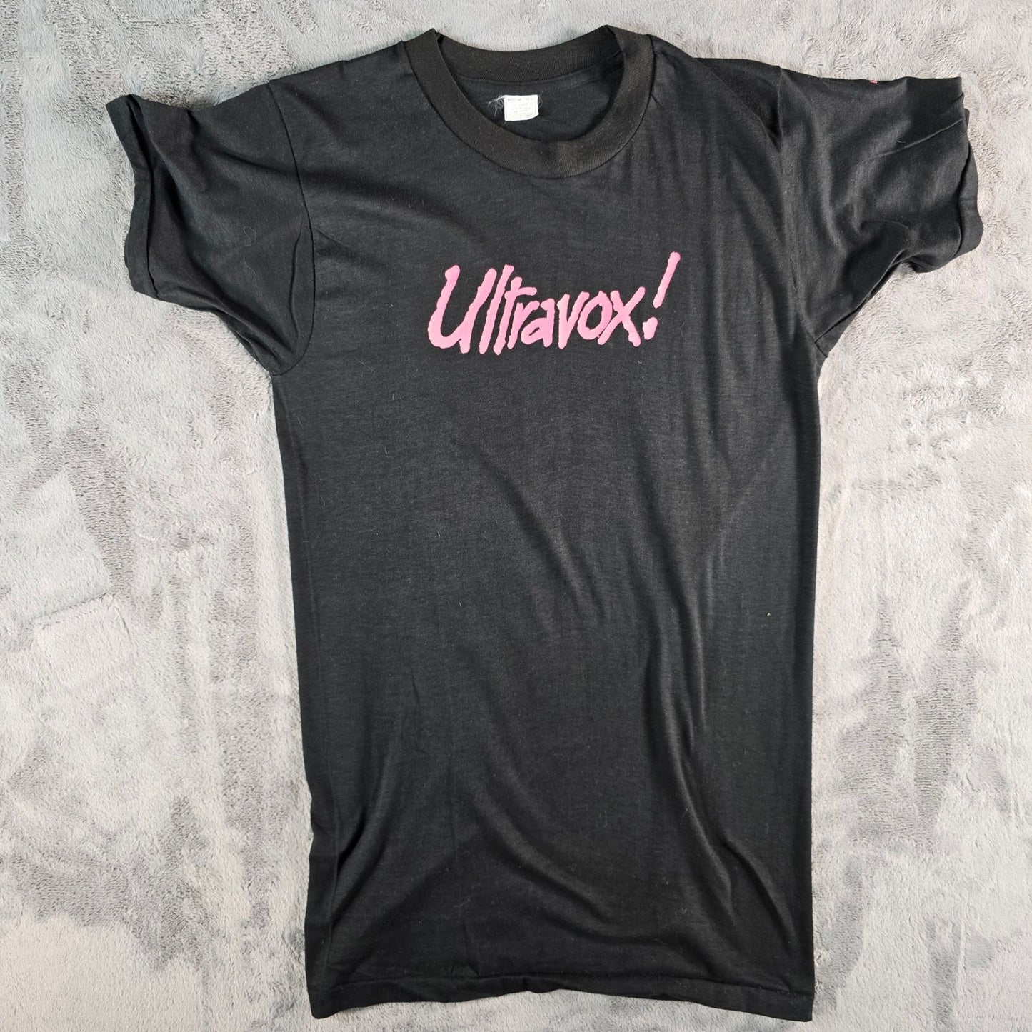 Vintage 1970s Ultravox "I Want To Be A Machine" 1977 Album Promo T-Shirt (S)