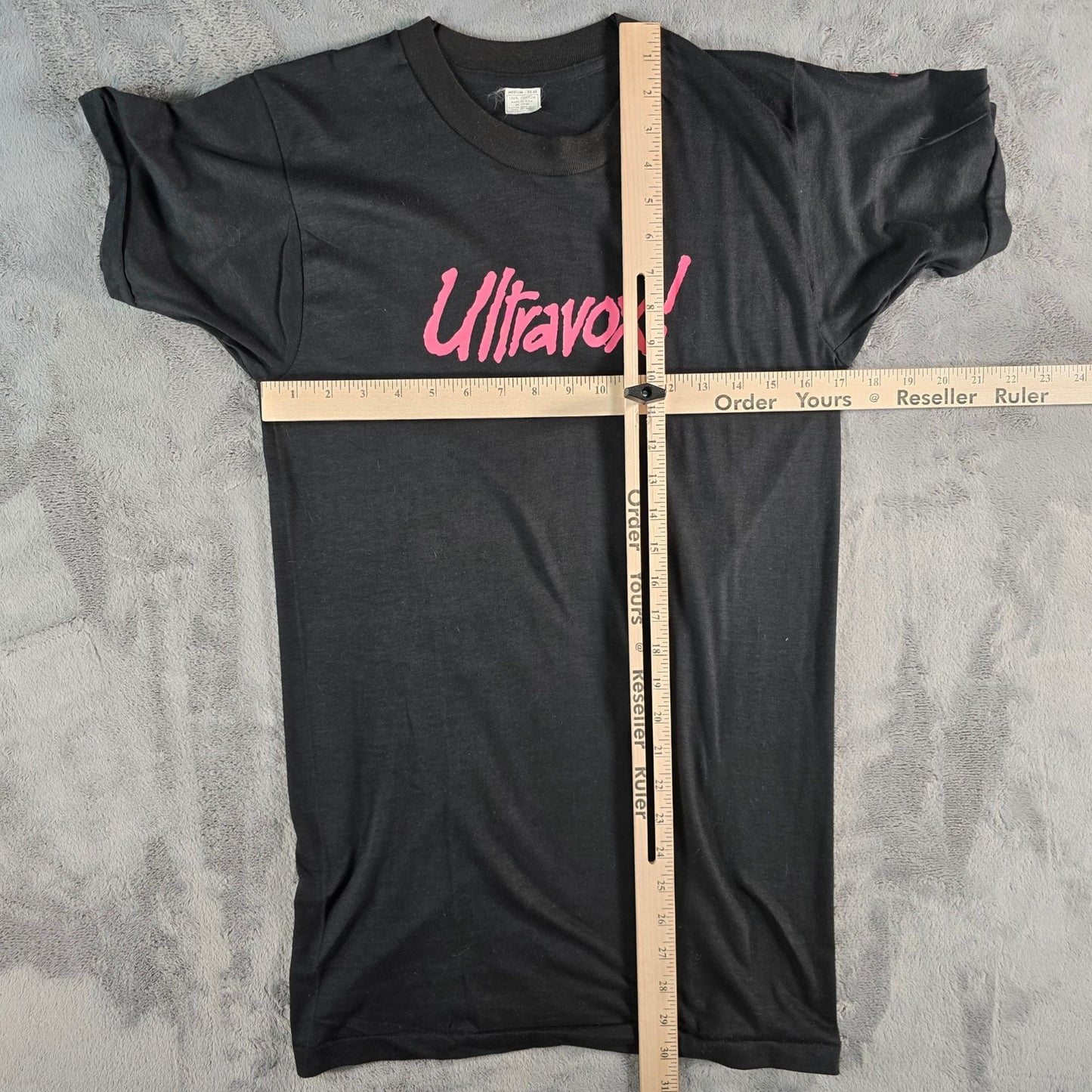 Vintage 1970s Ultravox "I Want To Be A Machine" 1977 Album Promo T-Shirt (S)