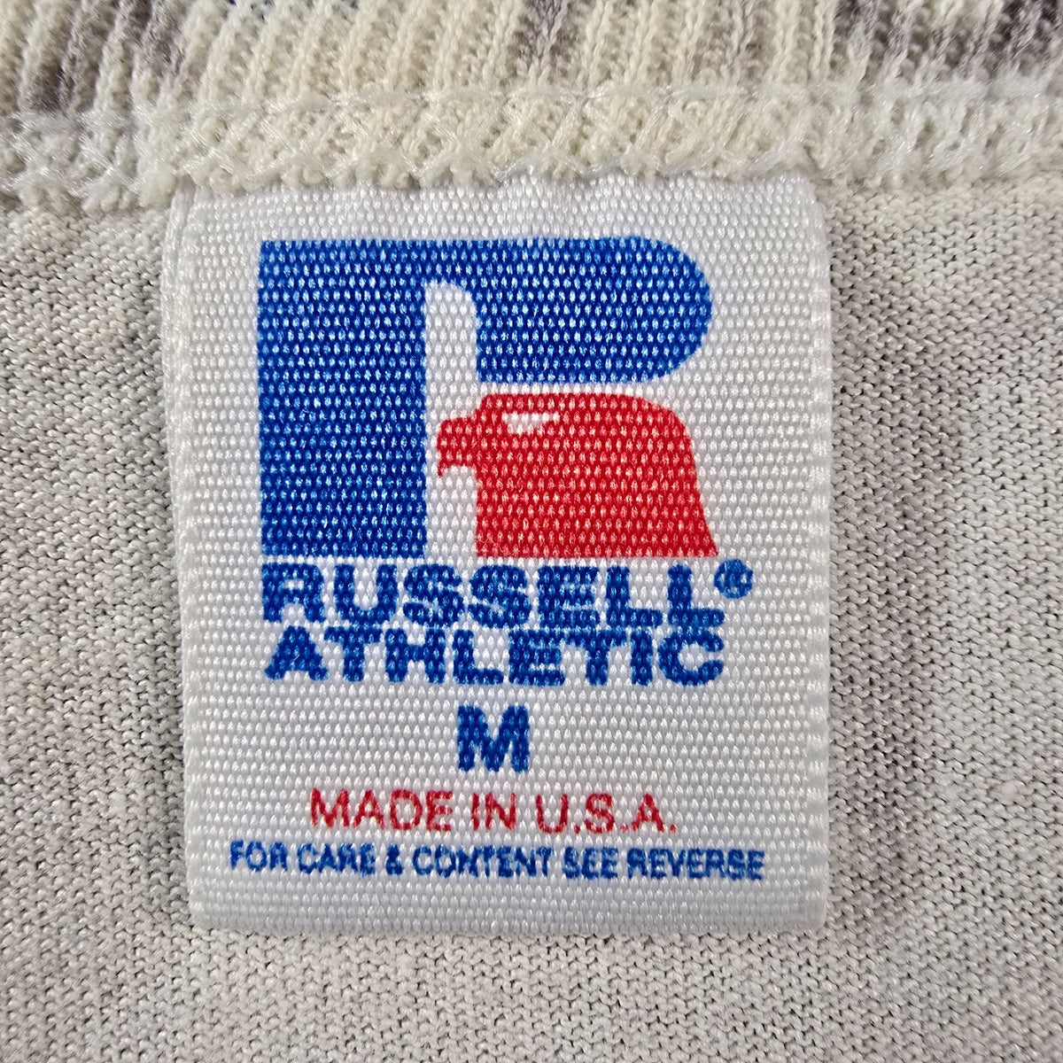 Vintage 1990s Russell Athletic Florida Christian School FCS Patriots T-Shirt (M)