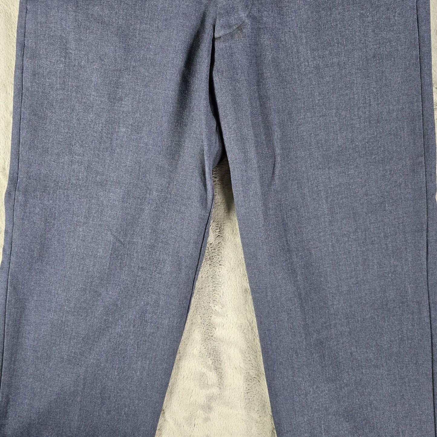 Vintage 1951 Korean War U.S Air Force Blue-84 Serge Virgin Wool Trousers (28x28)