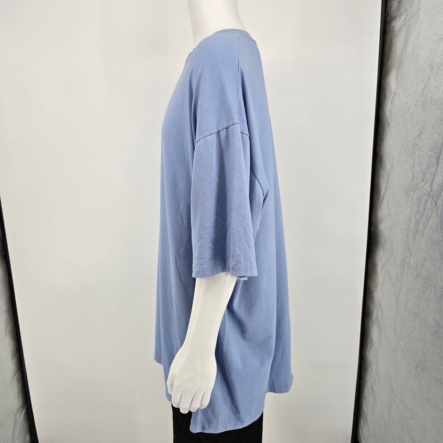 Vintage 1980s Tar Heel Sports Blank Light Blue Single Stitch T-Shirt (4XL)