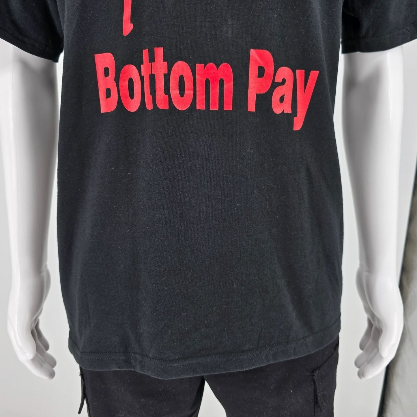 Vintage Y2K Kern Community College District "Top Teachers" Protest T-Shirt (L)