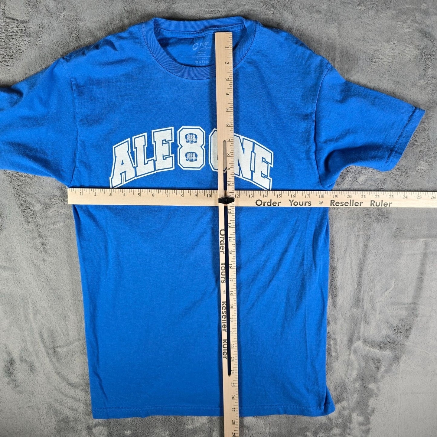 2010s Port and Company Kentucky Blue Ale 8 One Logo Cotton T-Shirt (Small)