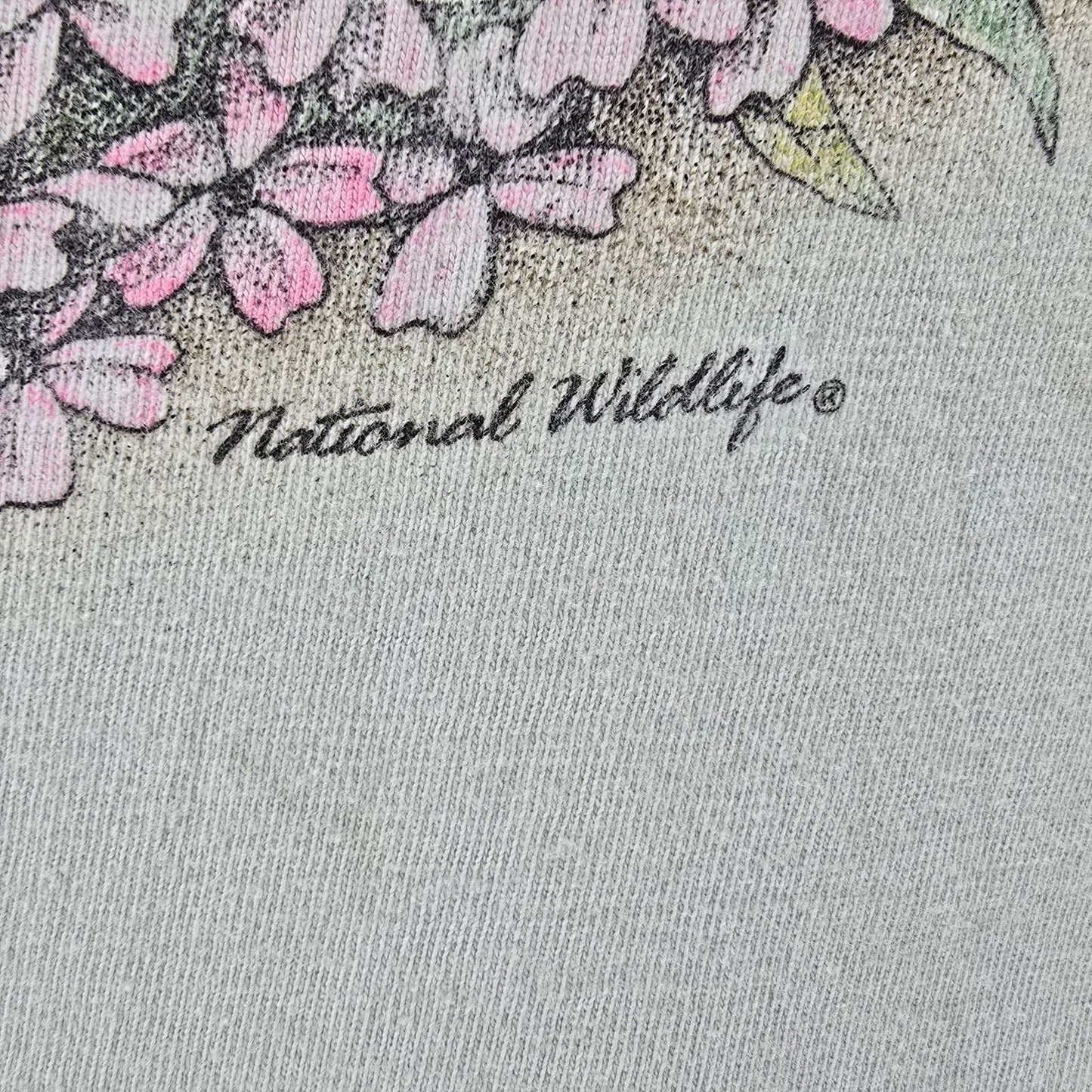Distressed Vintage 1990s Harlequin Teena Houck National Wildlife T-Shirt (S)