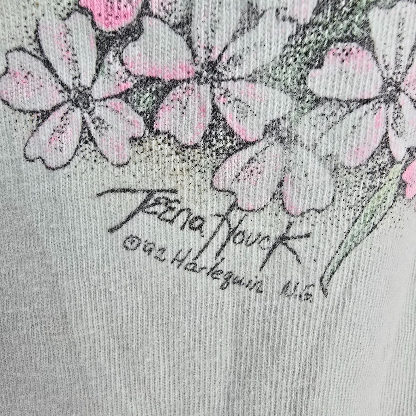 Distressed Vintage 1990s Harlequin Teena Houck National Wildlife T-Shirt (S)