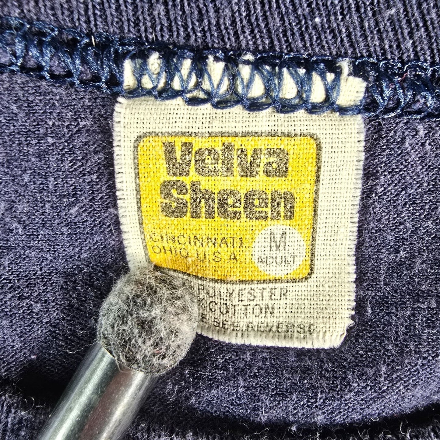 Vintage Early 1980s Velva Sheen Late Night with David Letterman T-Shirt (M)