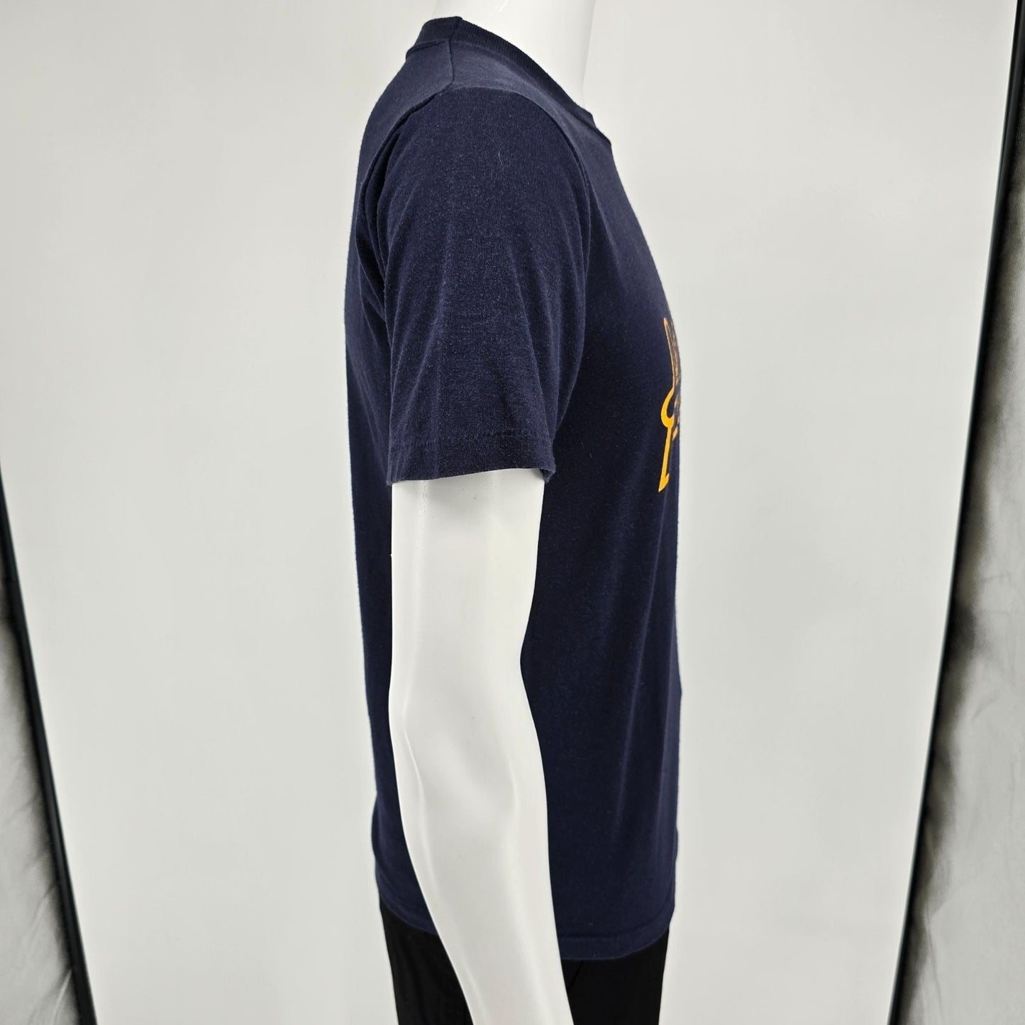 Vintage Early 1980s Velva Sheen Late Night with David Letterman T-Shirt (M)
