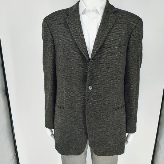 Boss Hugo Boss Einstein US Cashmere-Wool Blend Tweed Sport Coat Suit Jacket 42R
