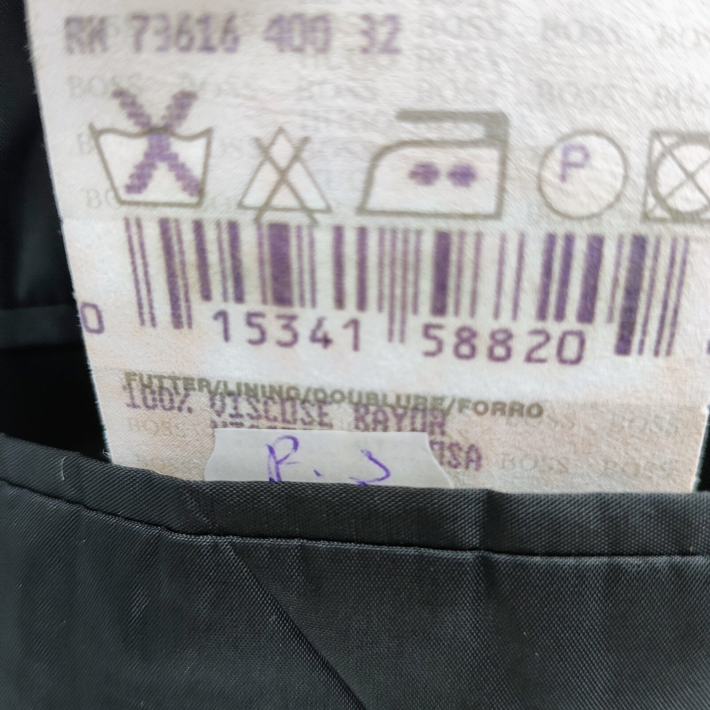 Boss Hugo Boss Einstein US Cashmere-Wool Blend Tweed Sport Coat Suit Jacket 42R