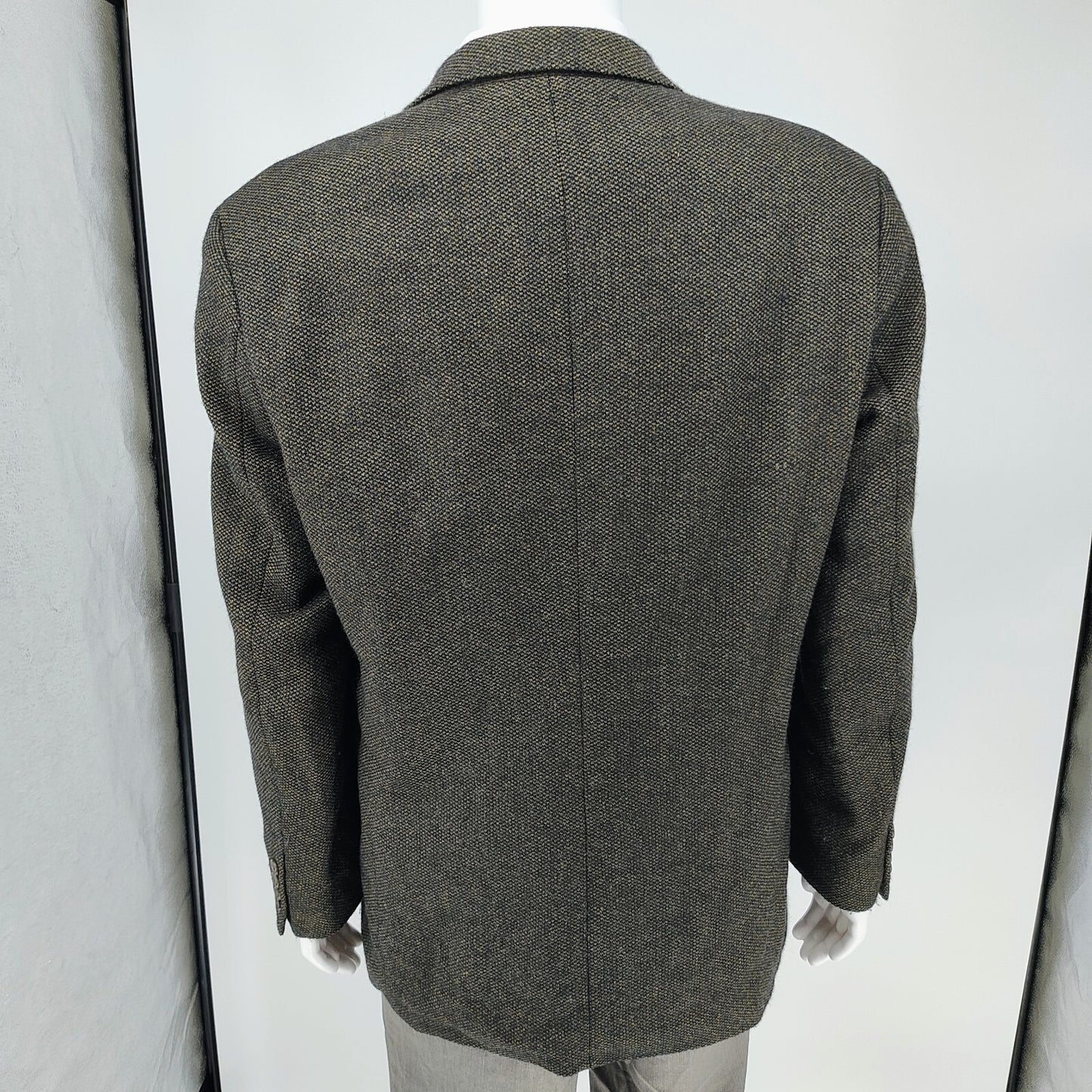 Boss Hugo Boss Einstein US Cashmere-Wool Blend Tweed Sport Coat Suit Jacket 42R
