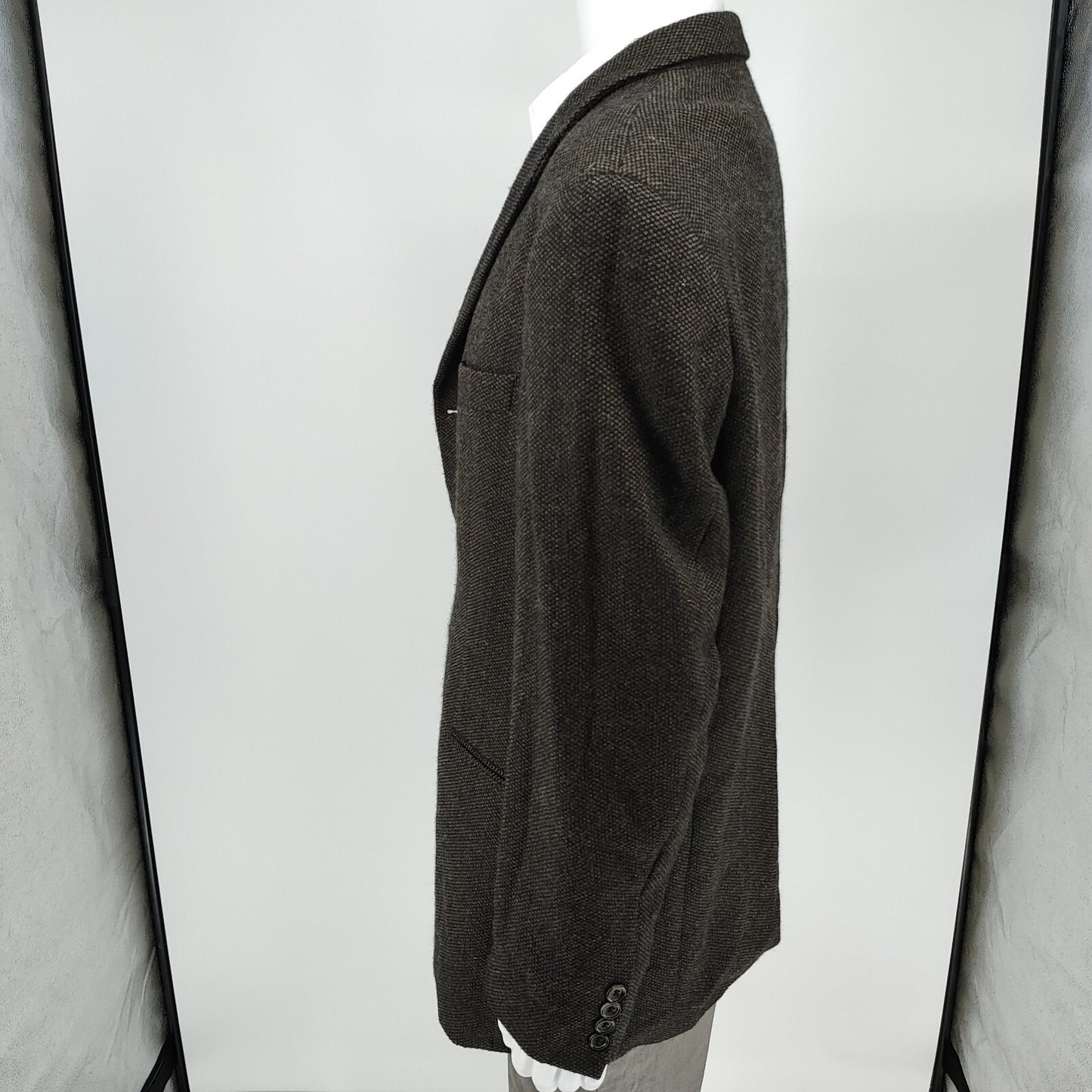 Boss Hugo Boss Einstein US Cashmere-Wool Blend Tweed Sport Coat Suit Jacket 42R