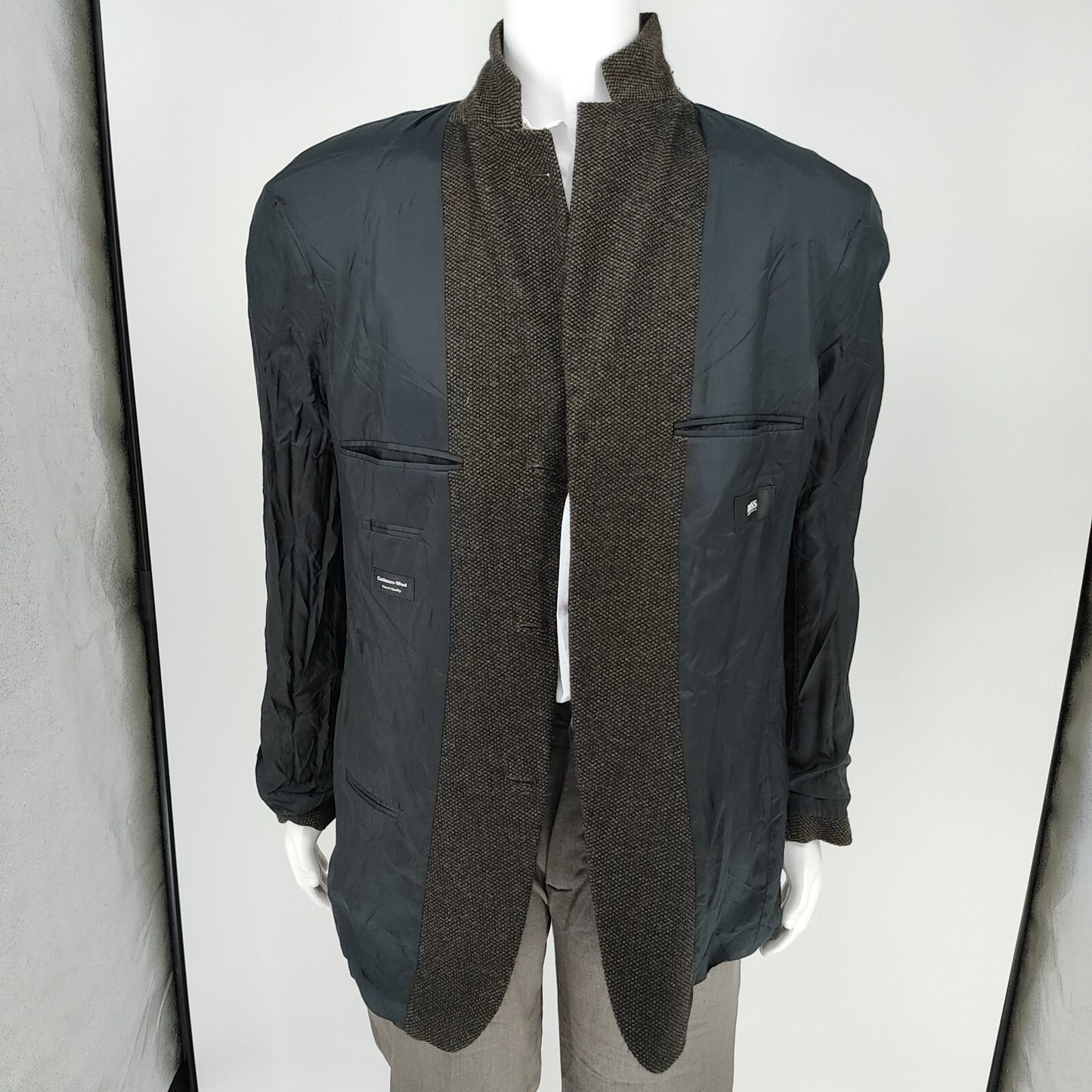 Boss Hugo Boss Einstein US Cashmere-Wool Blend Tweed Sport Coat Suit Jacket 42R