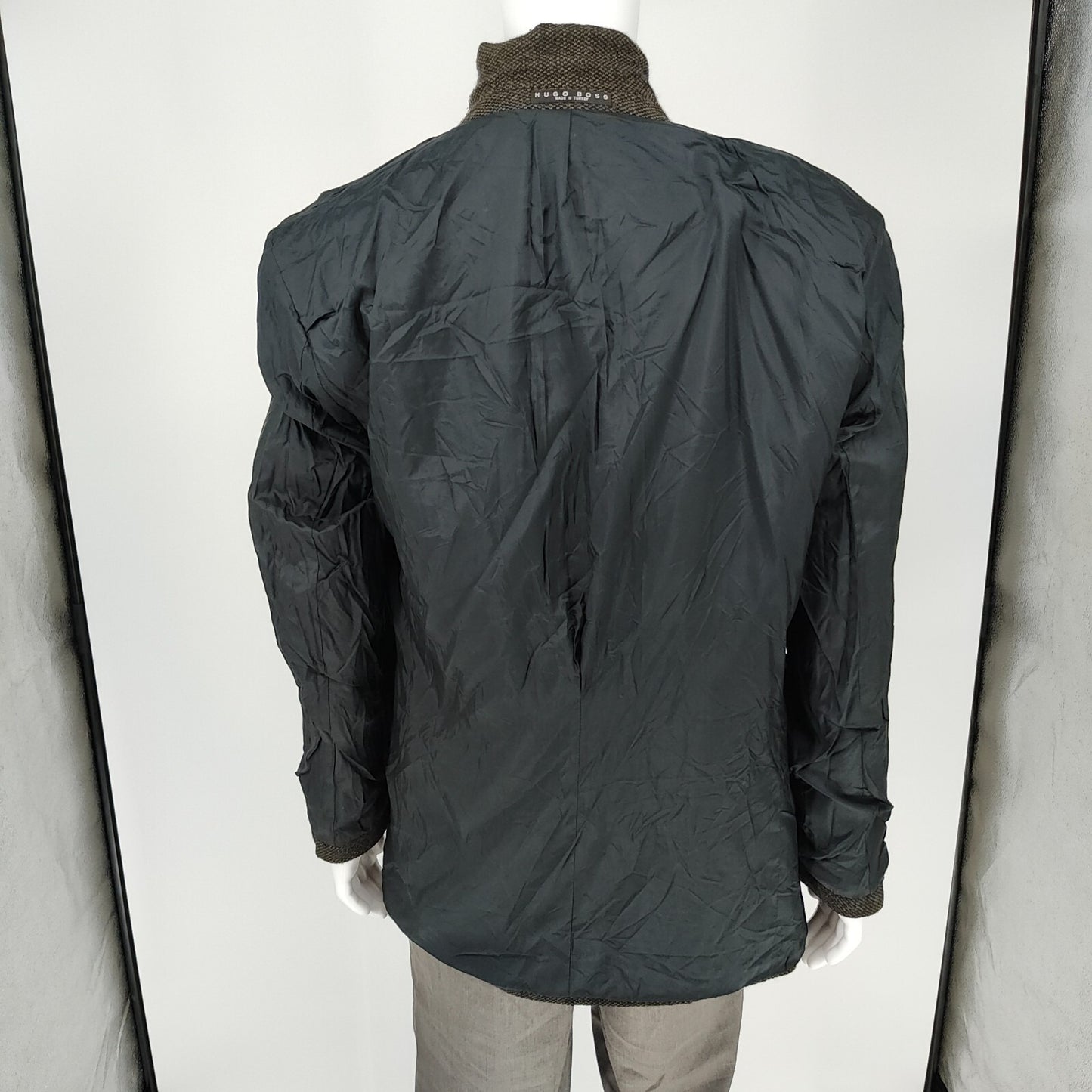 Boss Hugo Boss Einstein US Cashmere-Wool Blend Tweed Sport Coat Suit Jacket 42R