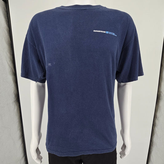 Vintage 1990s Kennedy's for Tires Goodyear Certified Auto Service T-Shirt (XL)