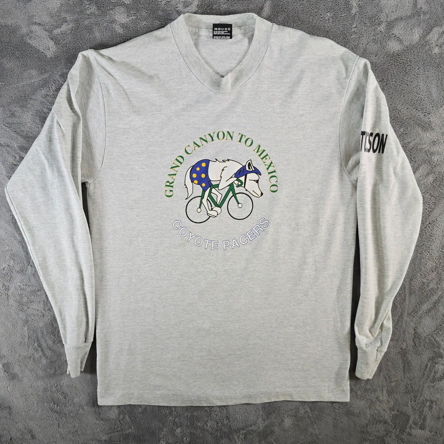 Vintage 1990s Grand Canyon to Mexico Coyote Racers GABA Tucson T-Shirt (M)