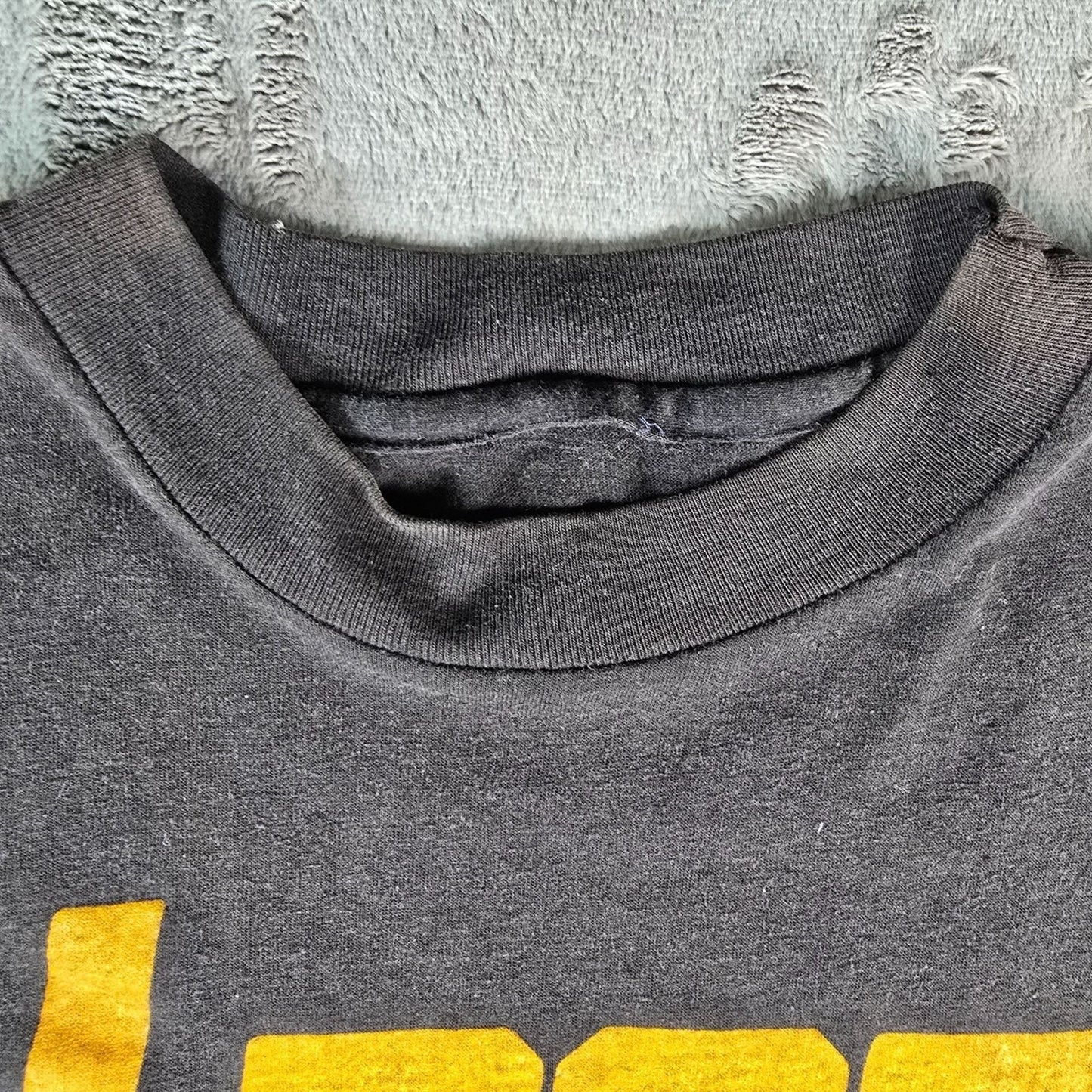 Vintage 1980s LBGP Long Beach Grand Prix Style Auto 10K Run Black T-Shirt (M)