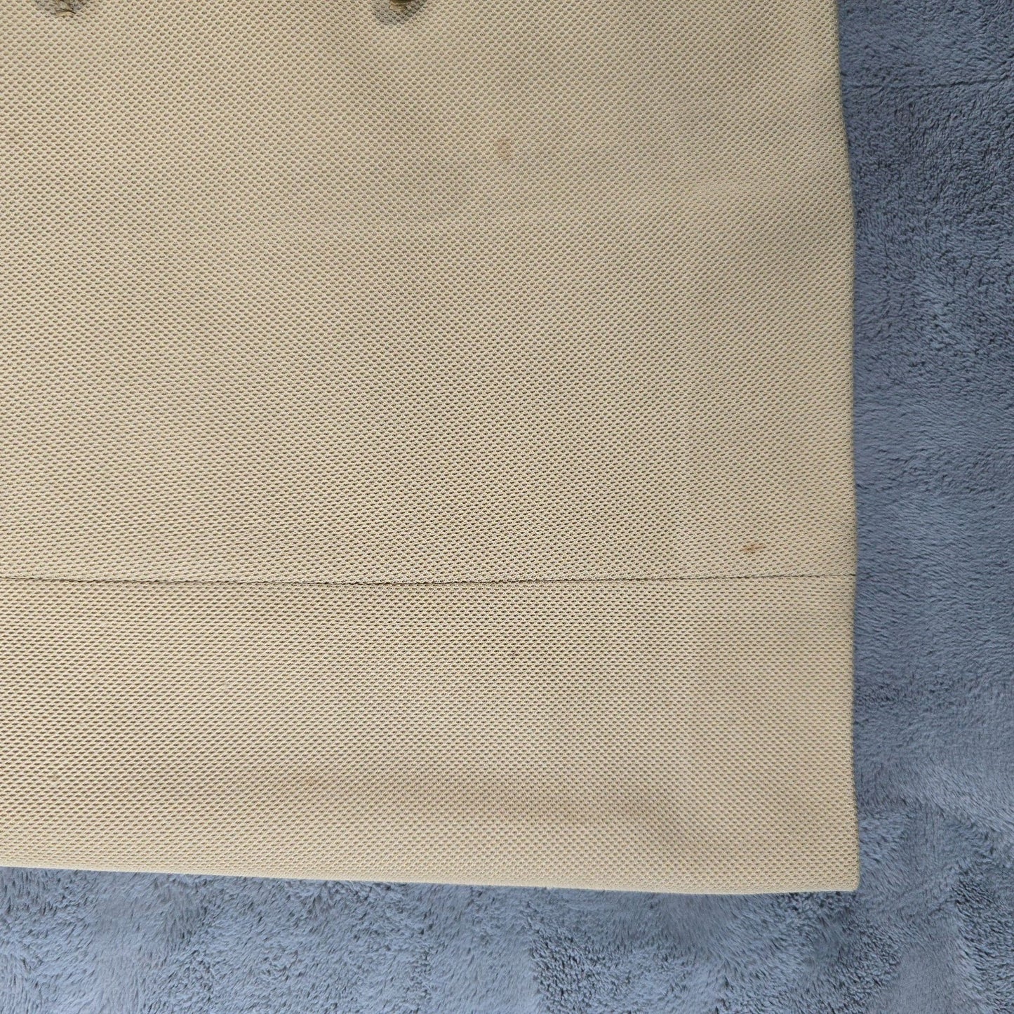Vintage 1970s Act III Tan Dacron Polyester Belted Sleeveless Safari Dress (M)