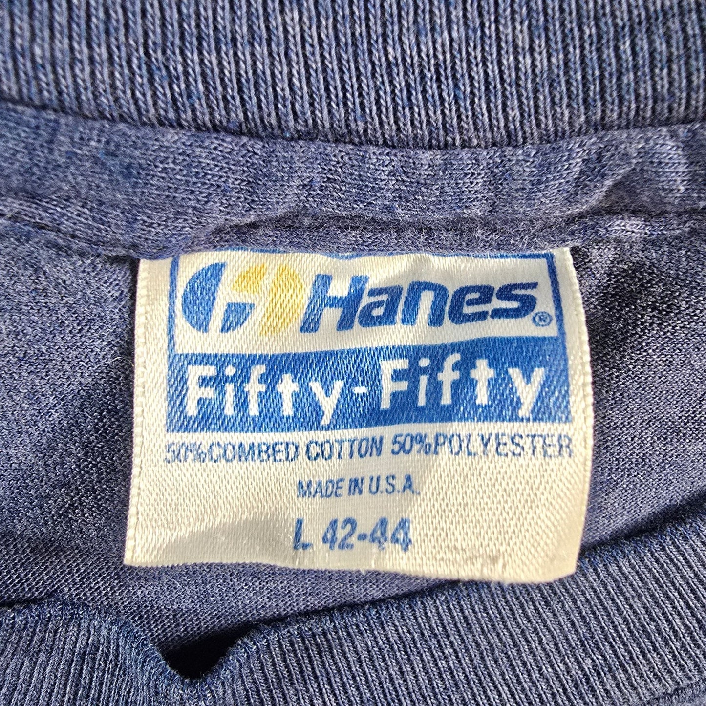 Vintage 1980s Hanes Dano Park Cocos Island Guam Souvenir/Tourist T-Shirt (M)