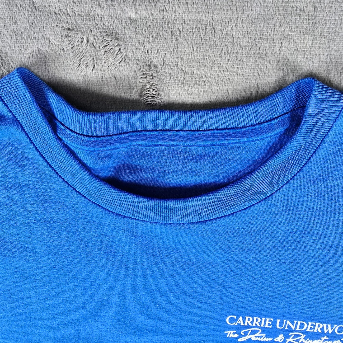 2022 Carrie Underwood Denim & Rhinestones Tour Local Crew Concert T-Shirt (XL)