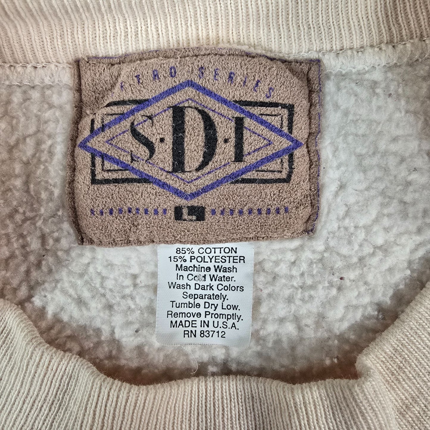 Vintage 1990s SDI "Celebrating The Alaska Railroad" Denali Sweatshirt (L)