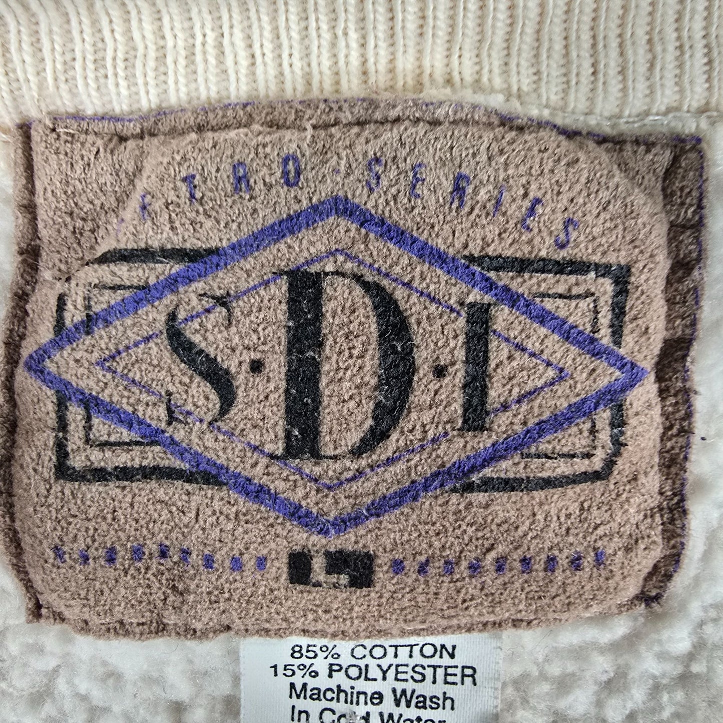 Vintage 1990s SDI "Celebrating The Alaska Railroad" Denali Sweatshirt (L)