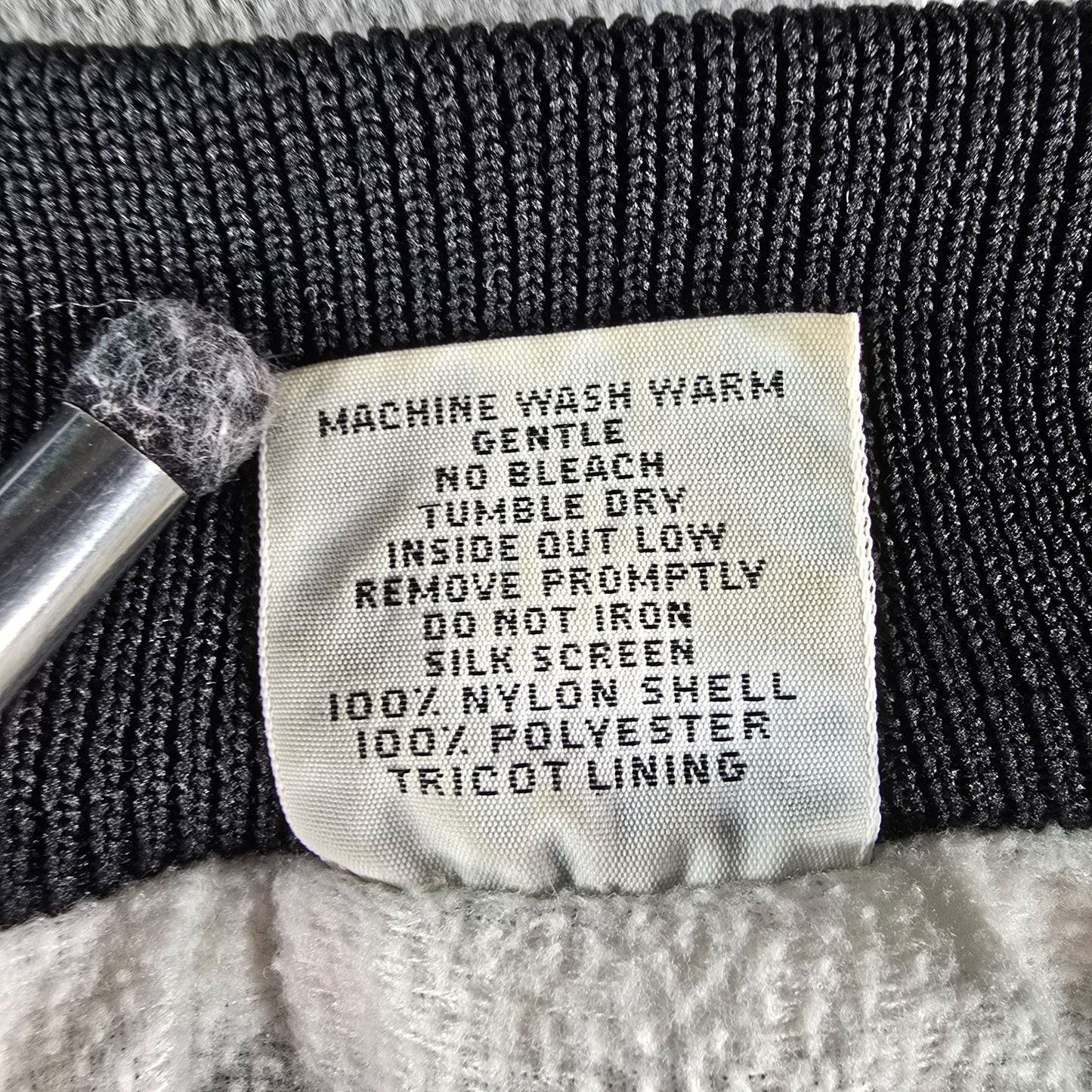 Vintage 1990s Egads Coors Light "The Silver Bullet" Nylon Satin Jacket (M)