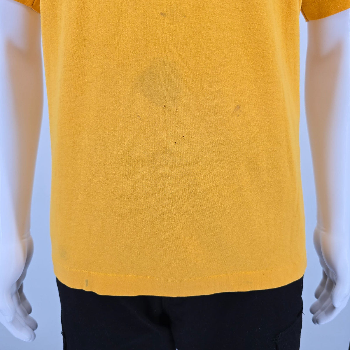 Distressed Vintage 1990s Mobil People "We're Here to Help" T-Shirt (L/XL)