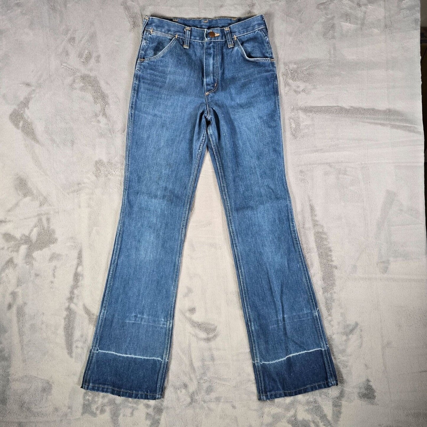 Vintage 1979 Mens Wrangler No Fault Denim Student Fit Jeans (26x31)