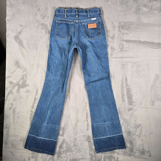 Vintage 1979 Mens Wrangler No Fault Denim Student Fit Jeans (26x31)