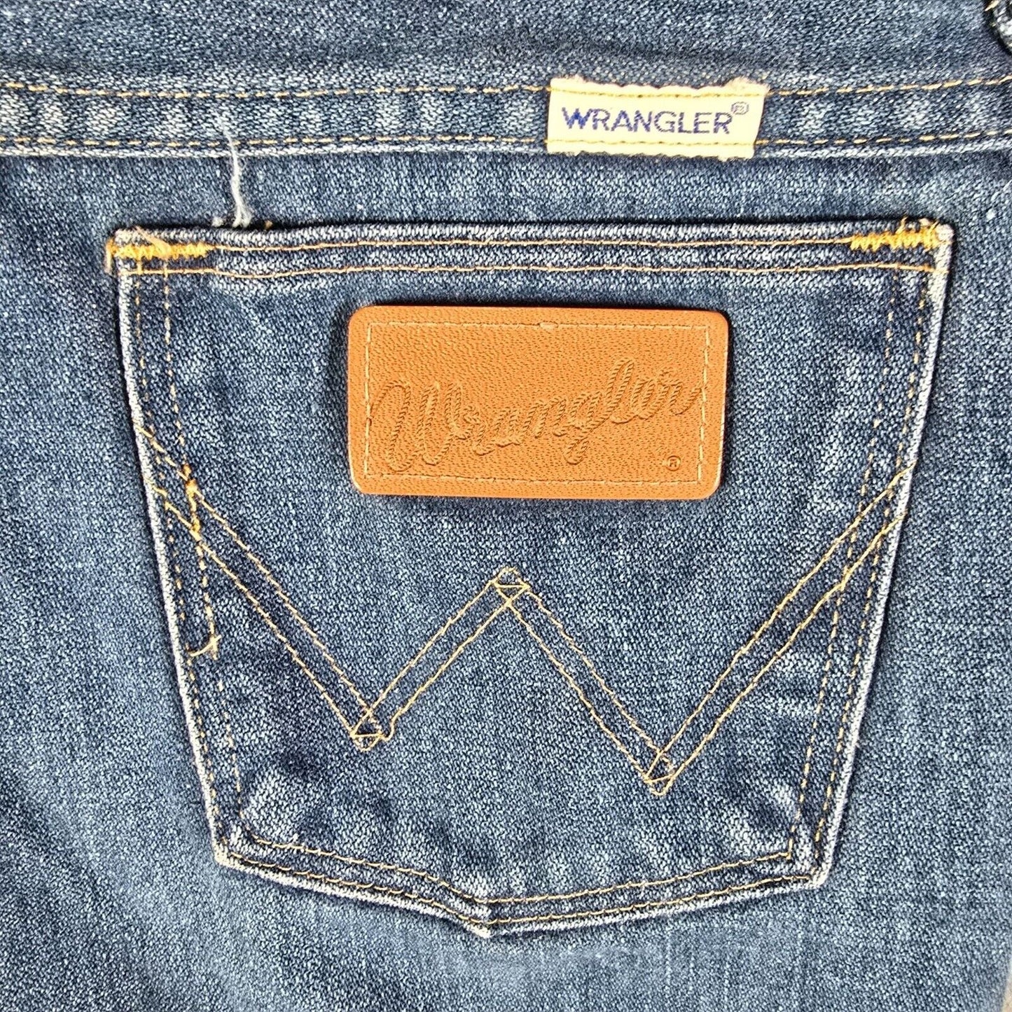 Vintage 1979 Mens Wrangler No Fault Denim Student Fit Jeans (26x31)