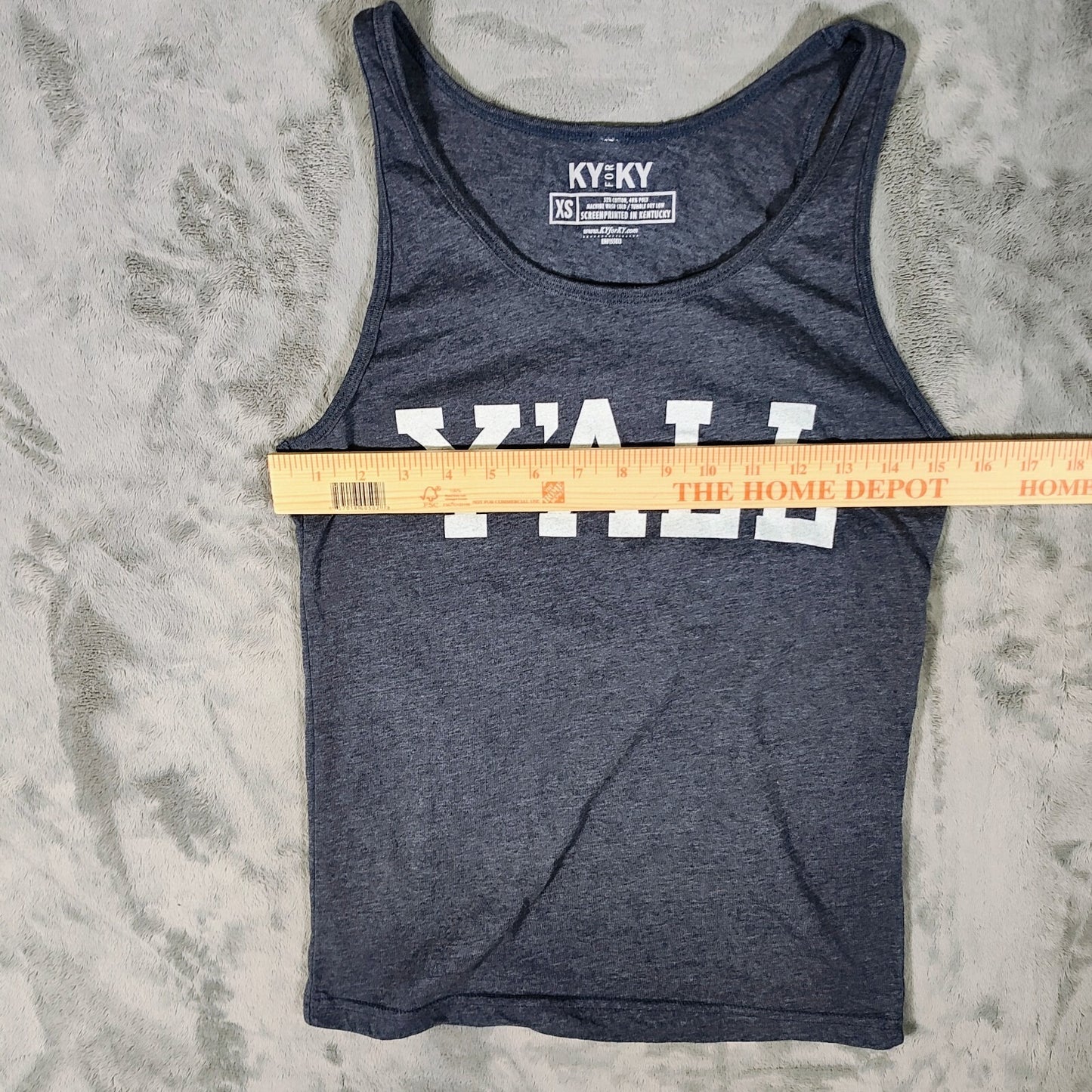 Kentucky for Kentucky Men's Navy Y'all Tank (XS)