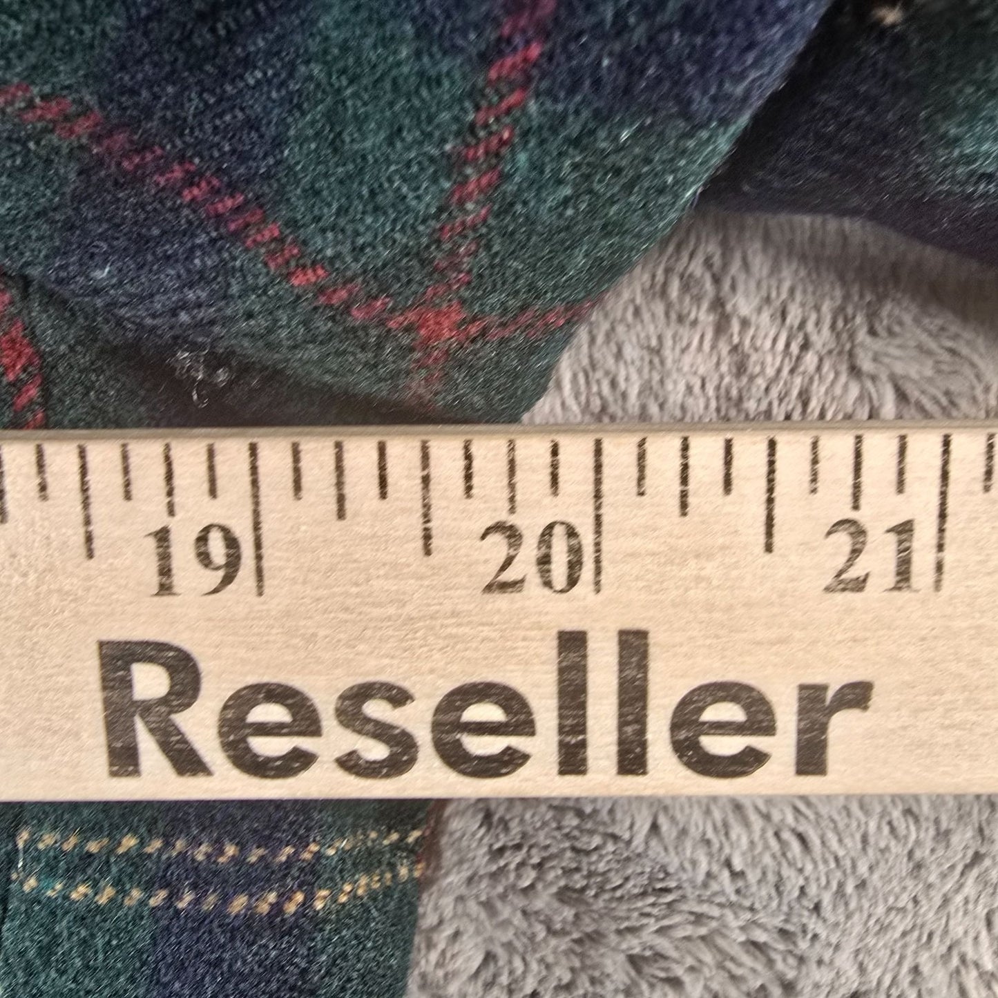 Vintage 1980s Bill Blass for PBM Tartan Wool Plaid Sport Coat (39R)