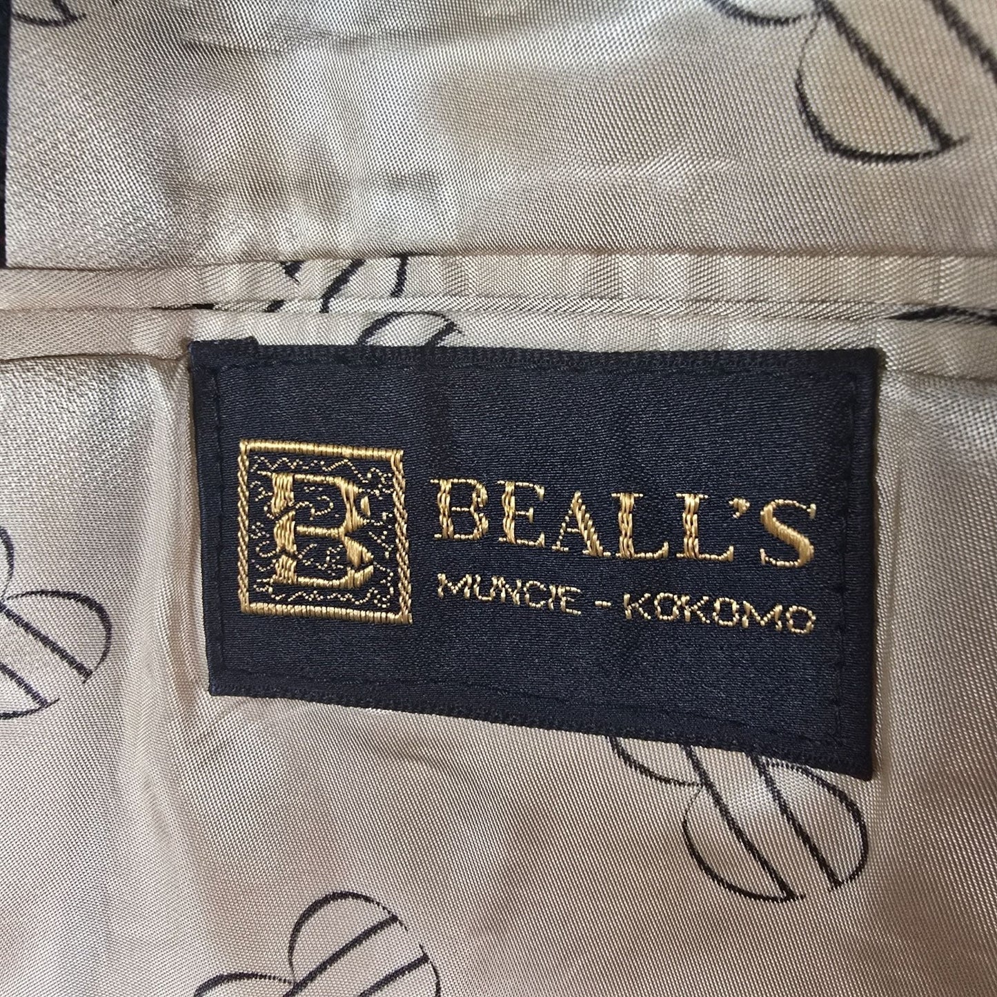 Vintage 1980s Bill Blass for PBM Tartan Wool Plaid Sport Coat (39R)
