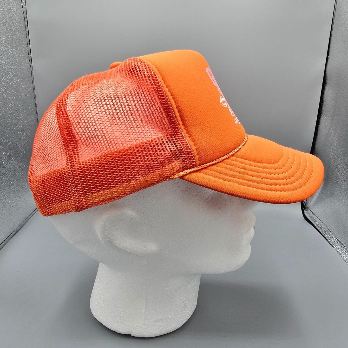 Girl In The Curl Surf Shop Dana Point, CA. Orange Otto Trucker Hat