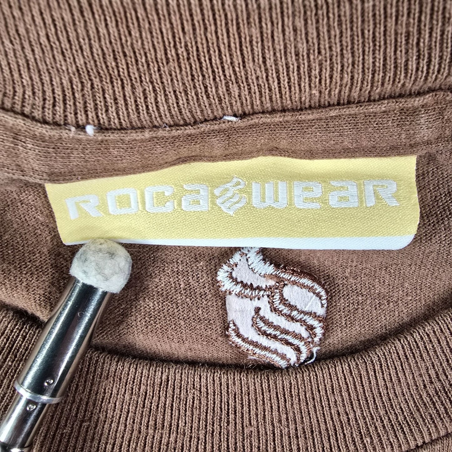 Y2K 2000s Streetwear Rocawear Intercontinental Tour Brown Graphic T-Shirt (XL)