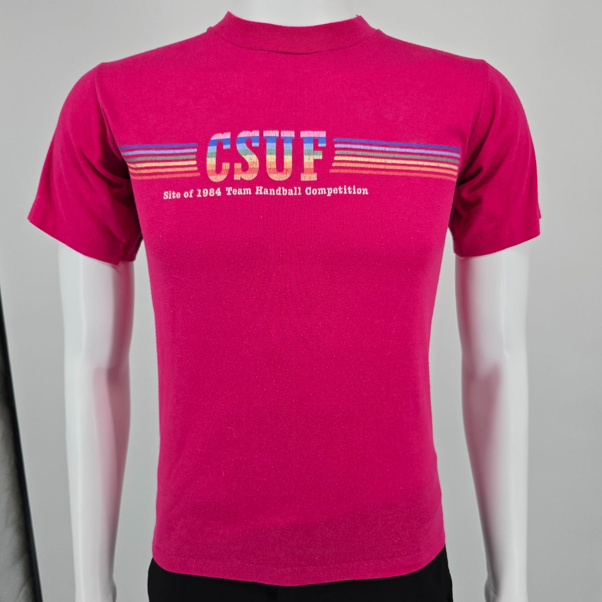 Vintage 1980s CSUF Site of 1984 Olympic Handball Competition T-Shirt (S)