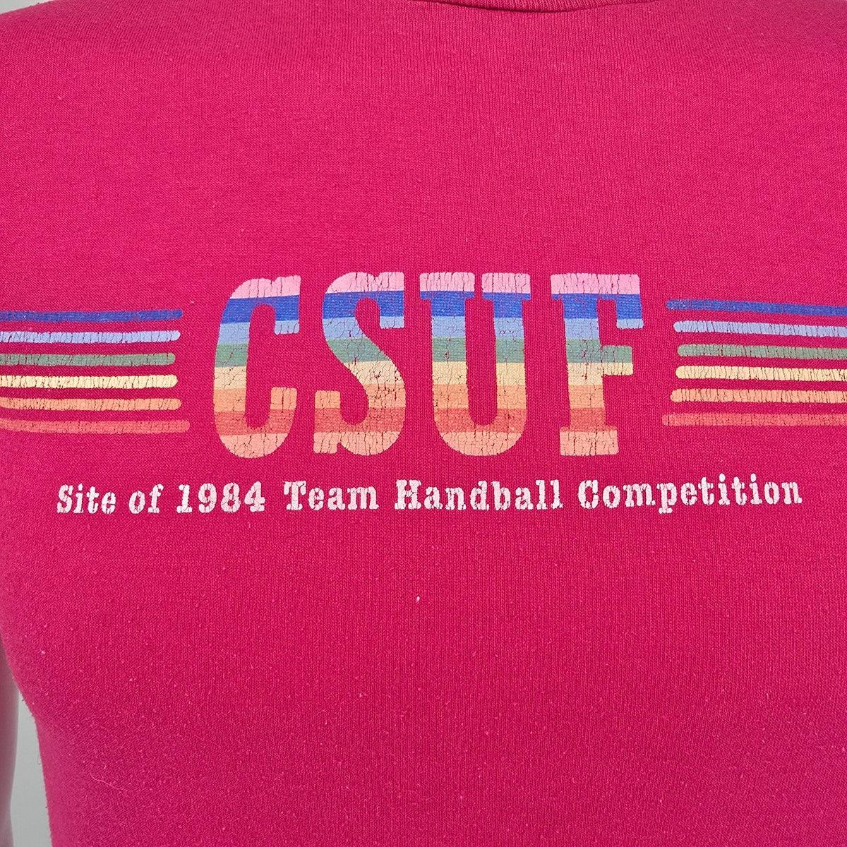 Vintage 1980s CSUF Site of 1984 Olympic Handball Competition T-Shirt (S)