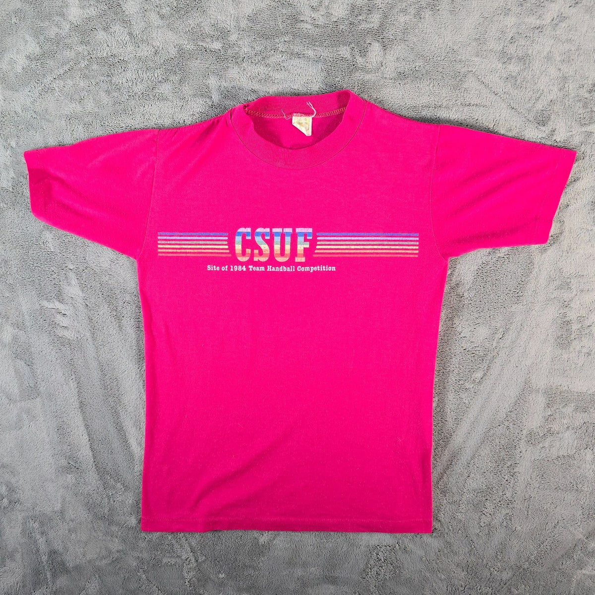 Vintage 1980s CSUF Site of 1984 Olympic Handball Competition T-Shirt (S)