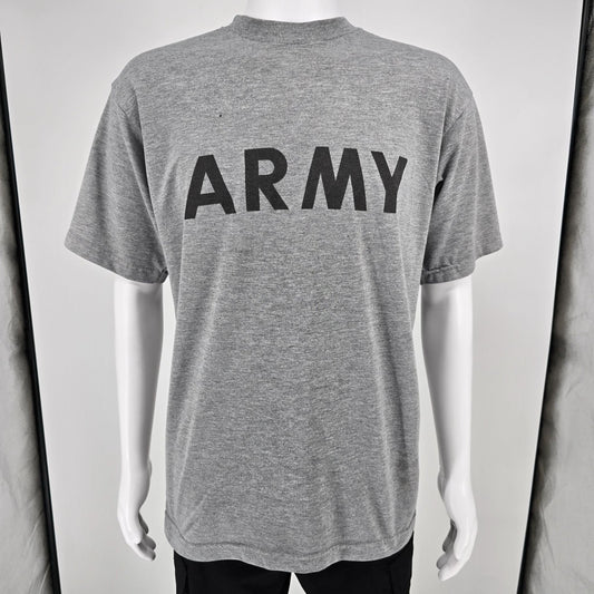 Vintage Y2K 2001 Army Improved Physical Fitness Uniform (IPFU) T-Shirt (L)