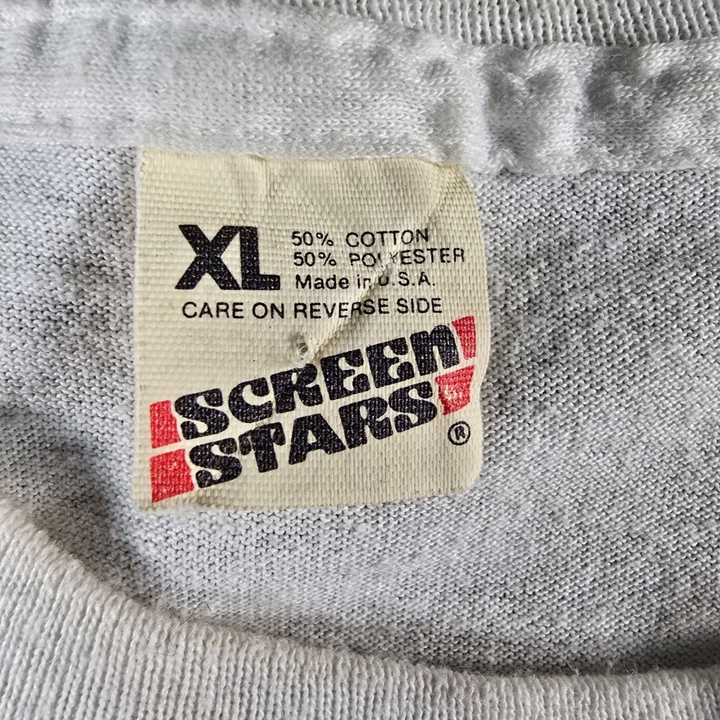 Vintage 1980s Steel Pulse State of Emergency World Tour Concert T-Shirt (M/L)