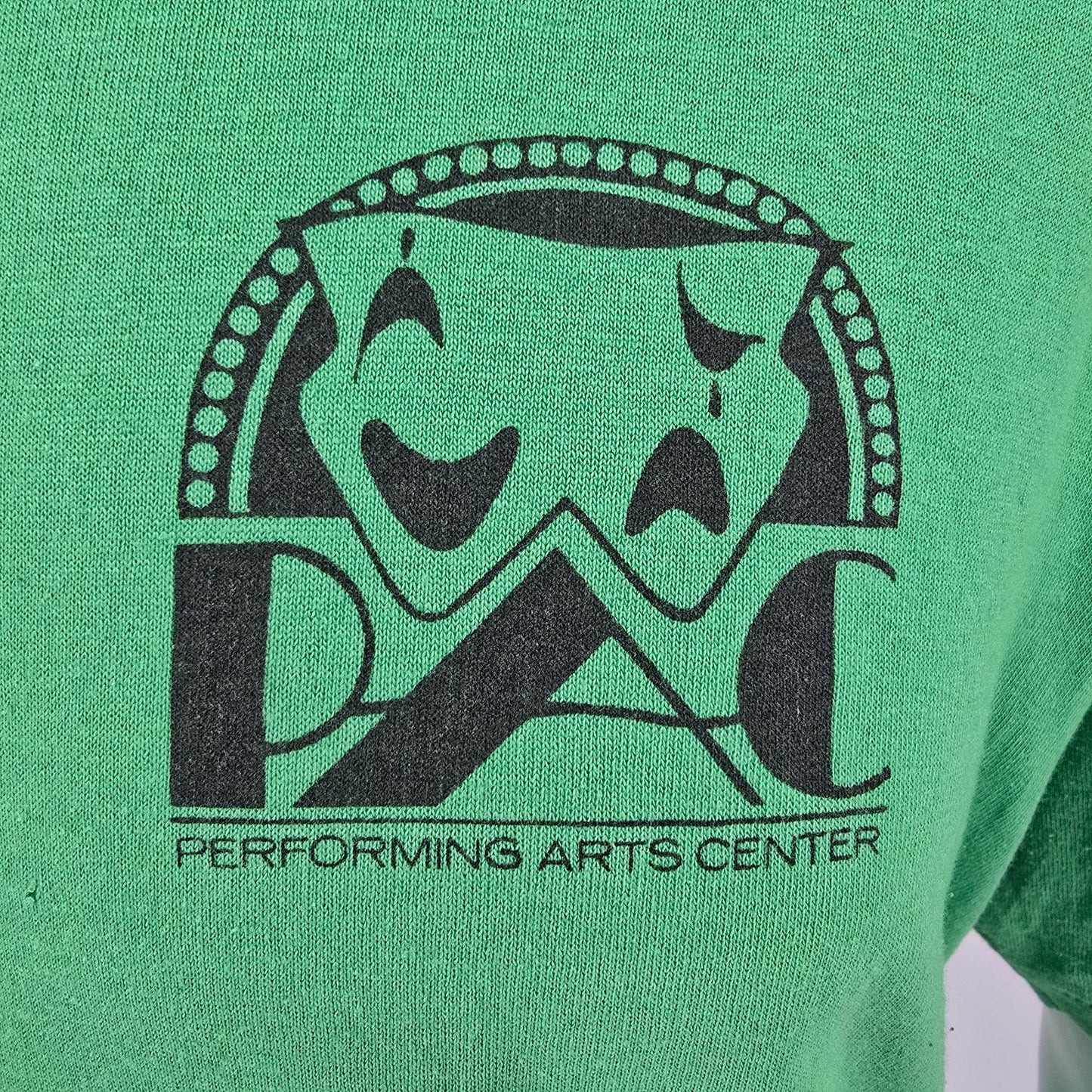 Vintage 1993 Jerzees Performing Arts Center Carousel Musical T-Shirt (XL)