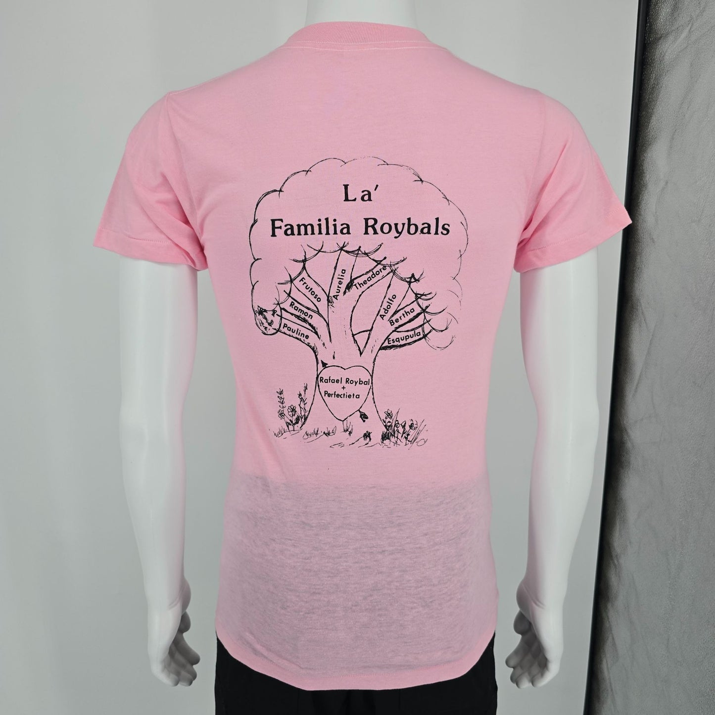 Vintage 1987 Hobble Creek Canyon Utah Roybals Family Reunion T-Shirt (XS/S)