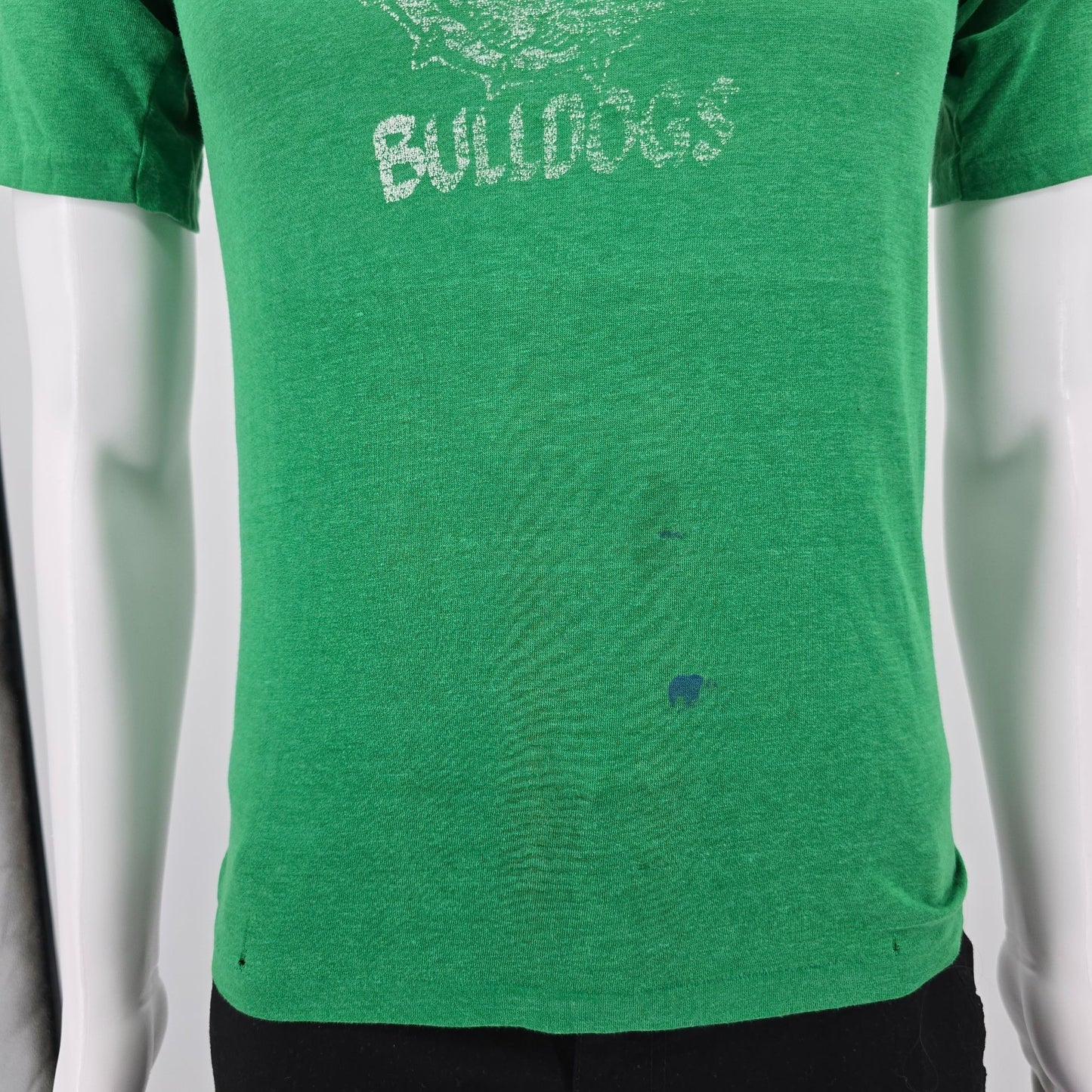 Distressed Vintage 1980s Virgin Valley Bulldogs Mesquite Nevada T-Shirt (S)