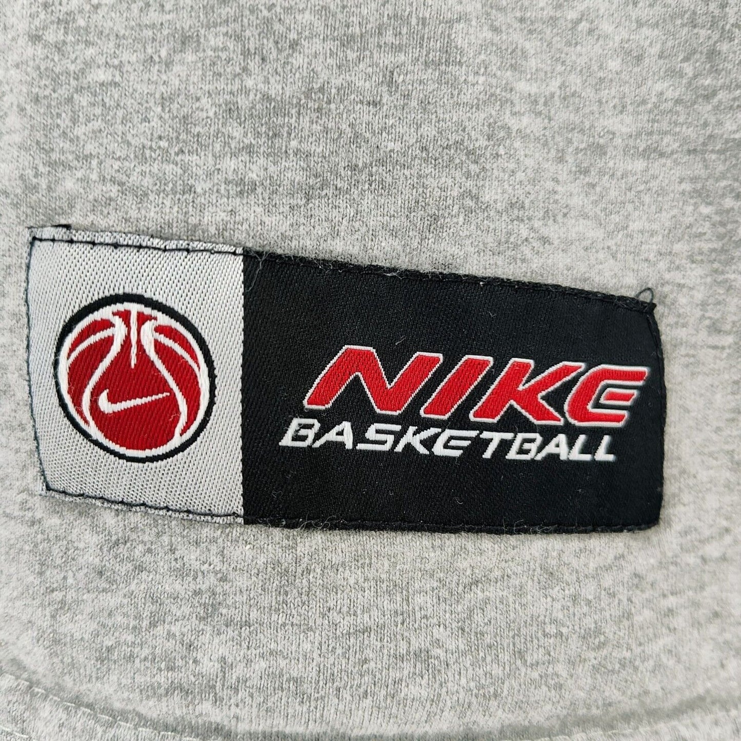 Vintage  Made in USA Nike Basketball Gray Sleeveless Tank (Large)